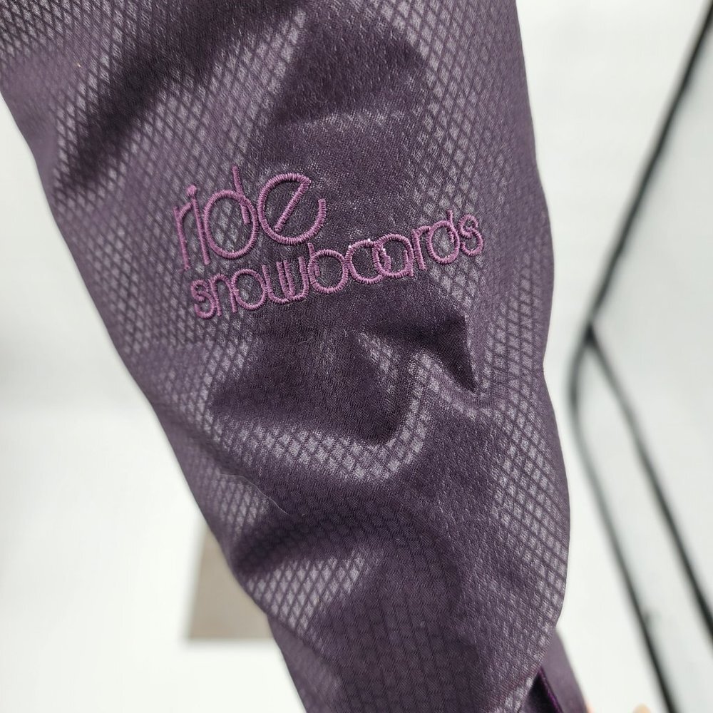 RIDE Seward Insulated Ladies‎ Snowboard Jacket Deep Plum S NWOT - Picture 9 of 13